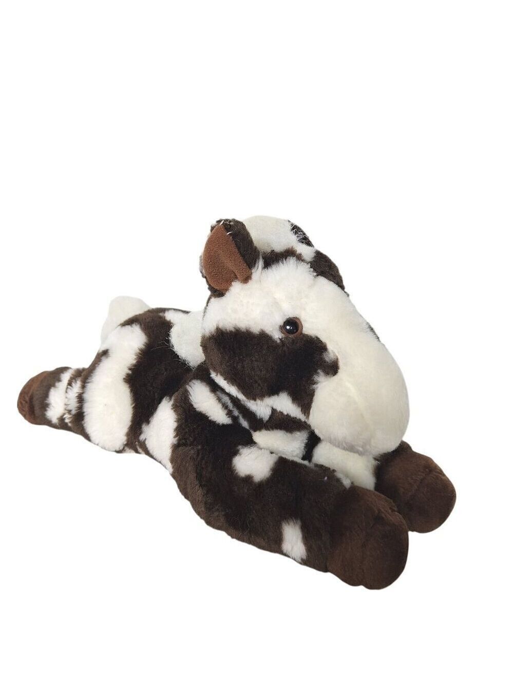 Aurora Horse Plush Stuffed Animal Brown White 13.5 Inch
